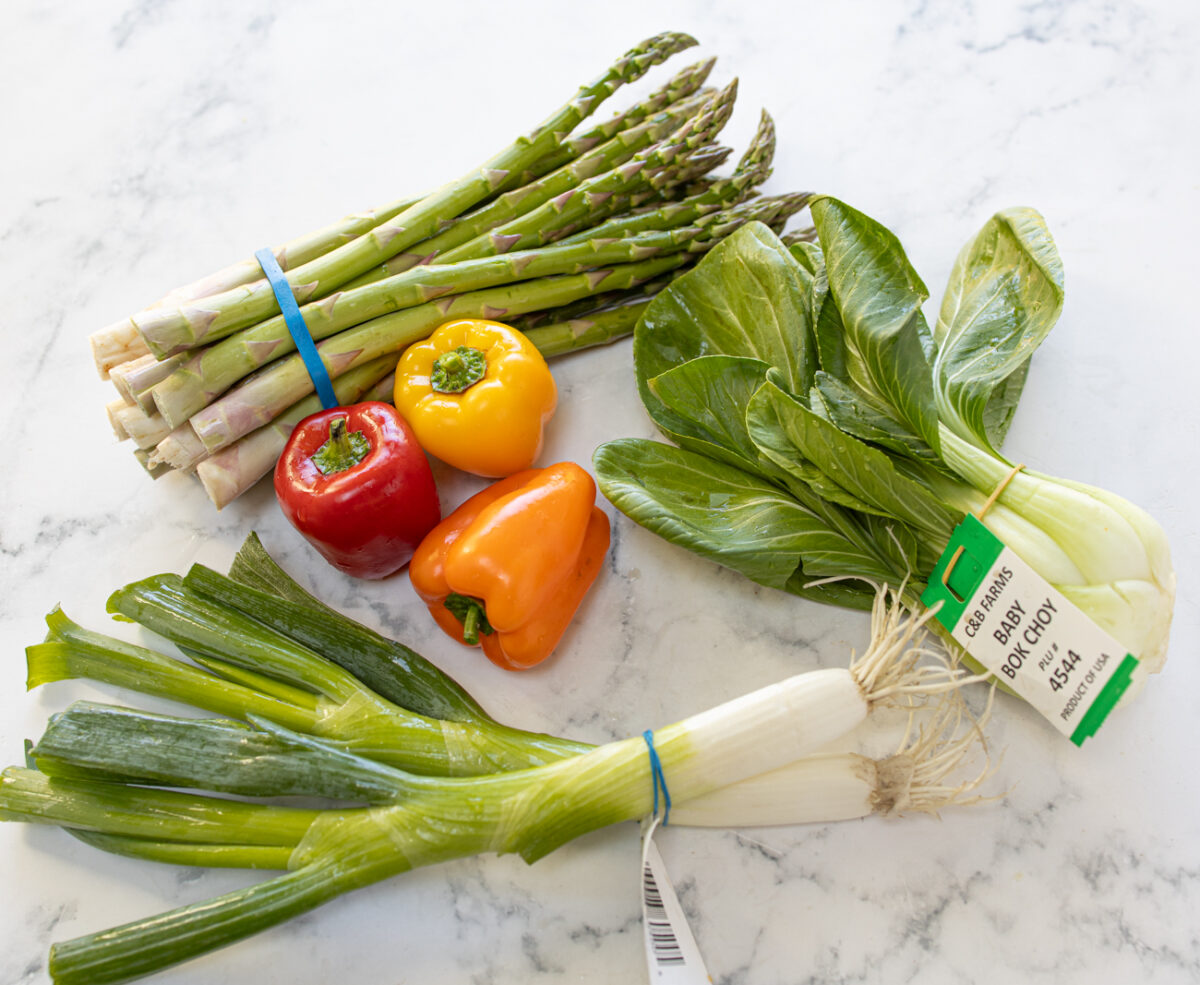 Vegetables for The Ultimate Szechuan Stir-Fry Sauce ~ with Veggies with Rice Vermicelli