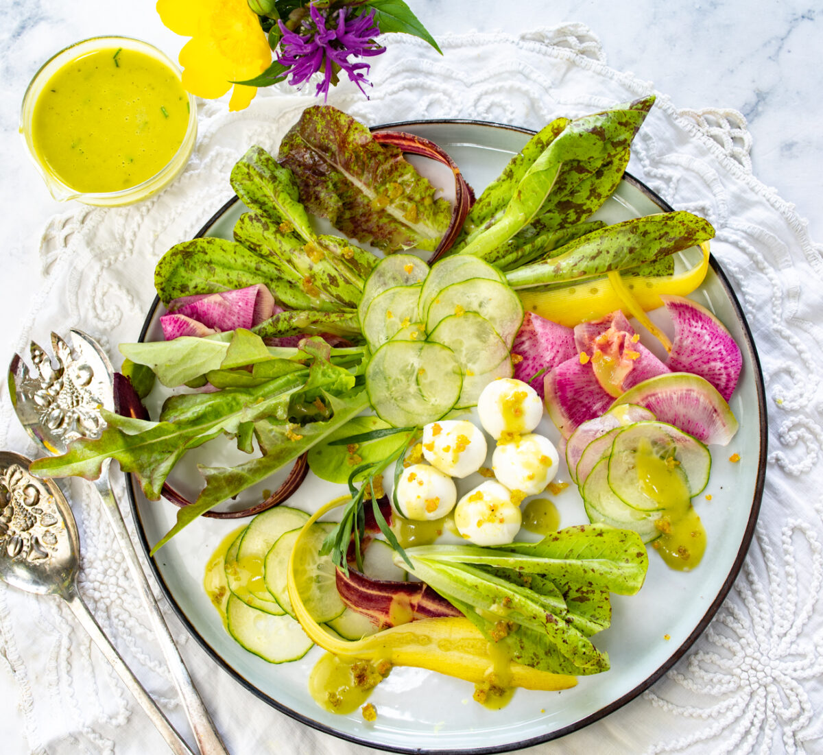 Karen's French Tarragon Vinaigrette & Salad