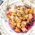 Karen's Nectarine & Blueberry Almond Crisp - Gluten Free