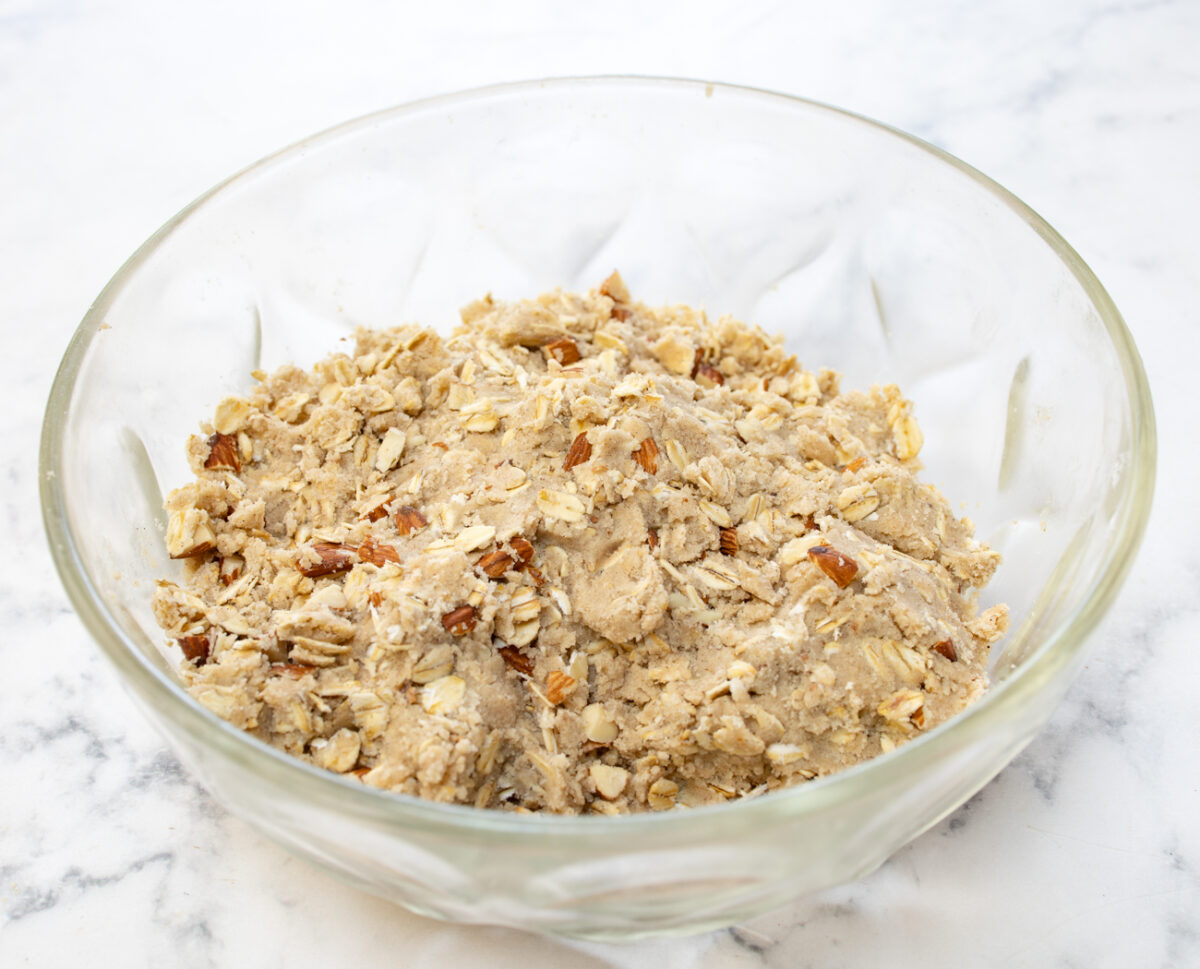 Almond Crisp Topping - Karen's Nectarine & Blueberry Almond Crisp - Gluten Free