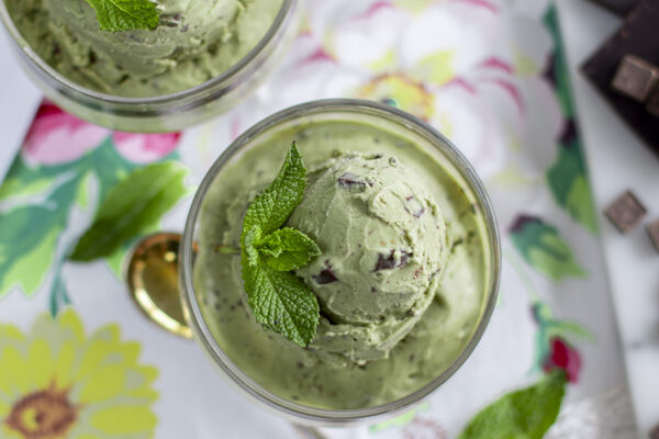 Mint Chip Chocolate Chip Ice Cream - It's Vegan!
