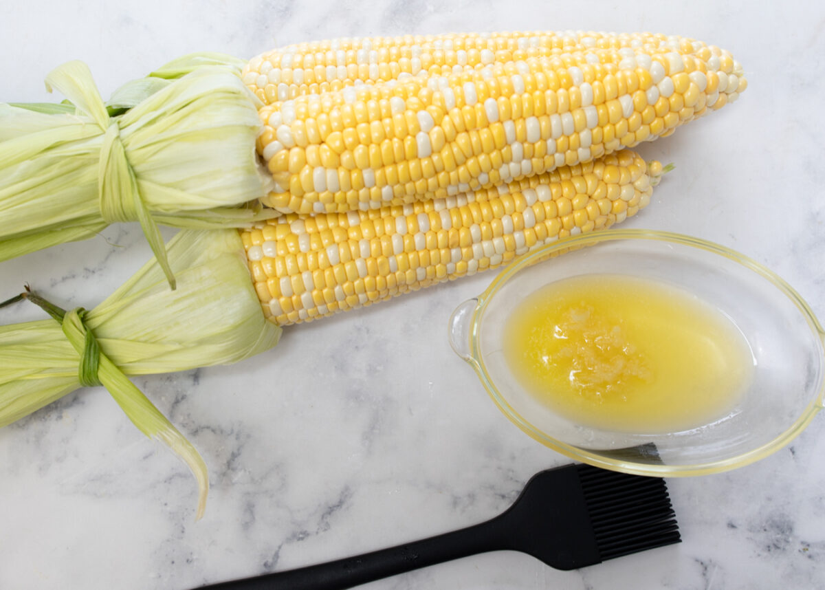 Grilled Mexican Street Corn Salad with Summer Vegetables and Spiced Crema