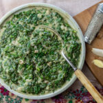 Creamed Spinach with Asian Flair - and it is Vegan!