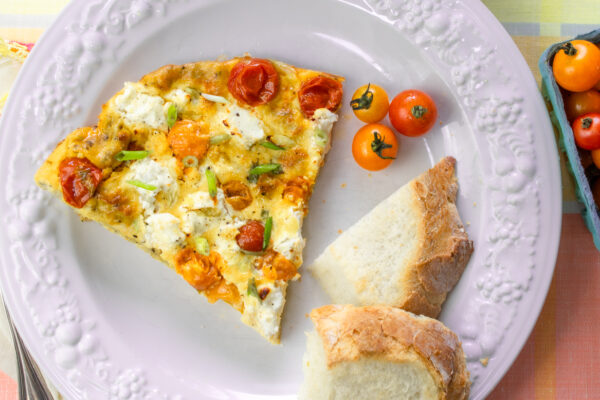 Karen's Cherry Tomato Skillet Frittata
