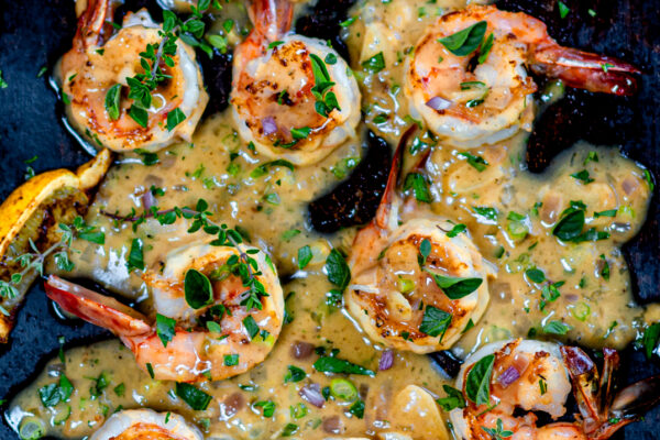 Weeknight Lightened-Up Shrimp Scampi