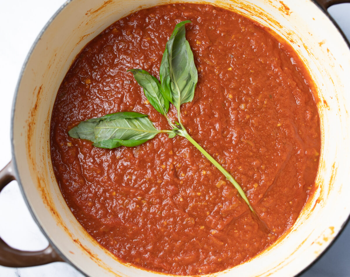 Chef-Quality Marinara Sauce