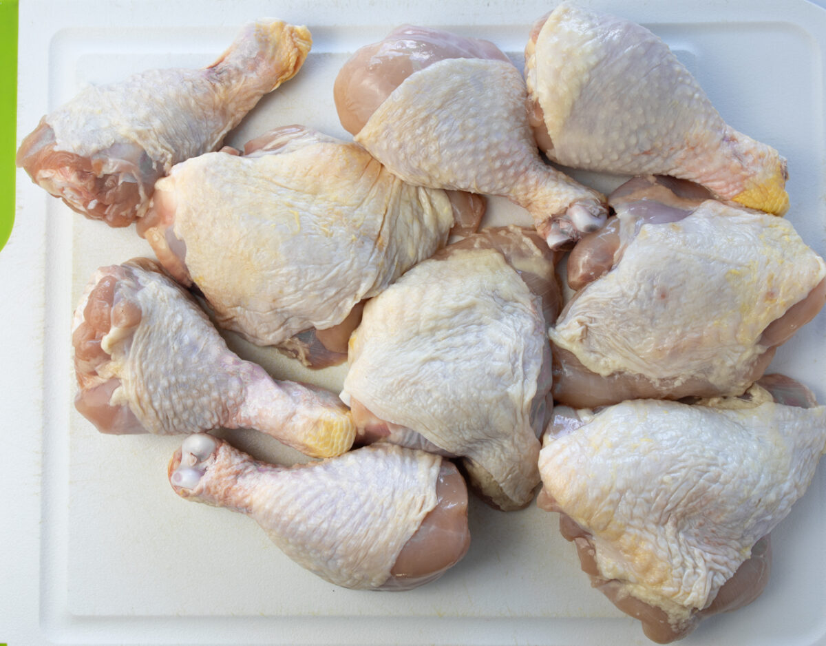 Chicken for the Coq au Vin