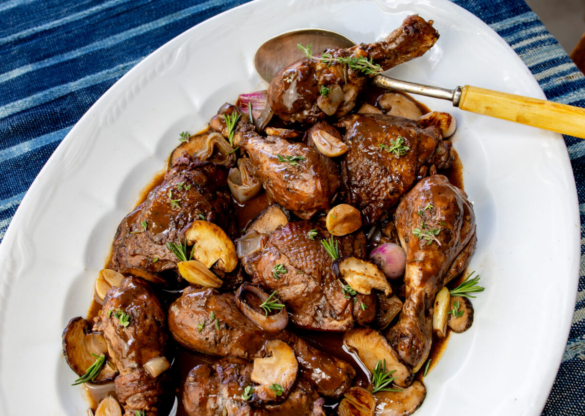 Karen's Coq au Vin for Passover and Beyond