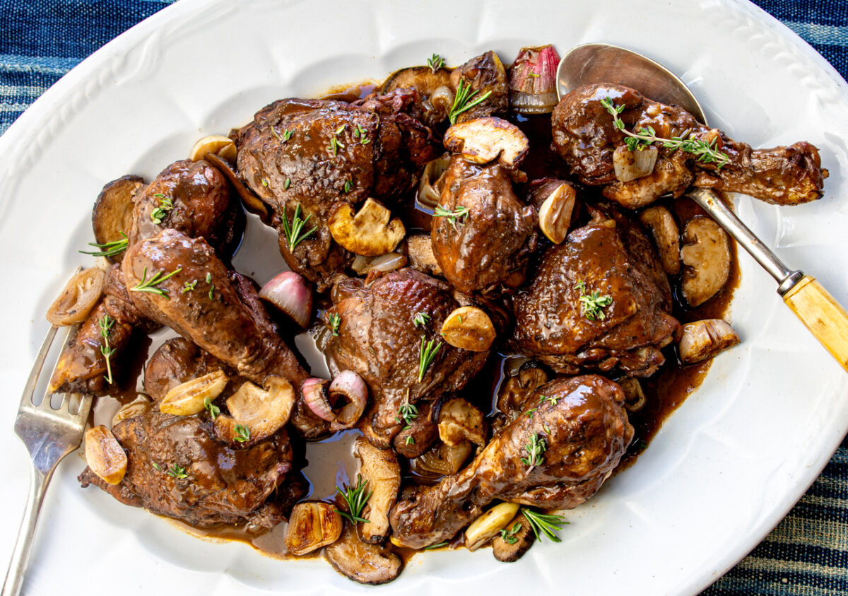 Karen's Coq au Vin for Passover and Beyond