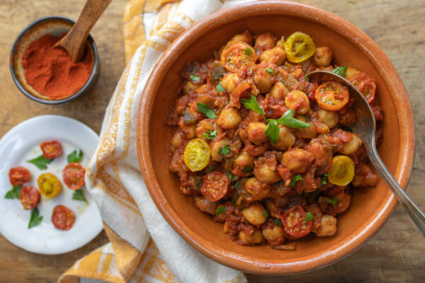 Karen's Spanish Style Chickpea "Baked Beans"