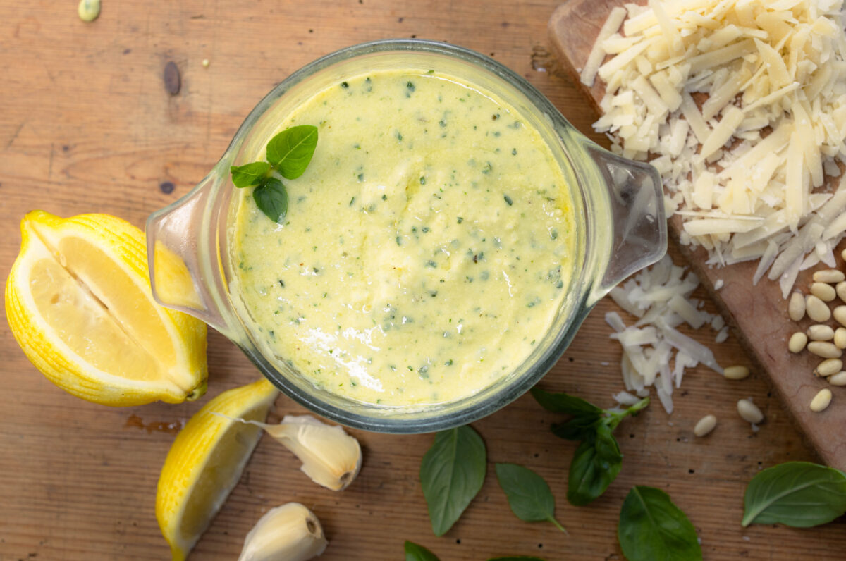 Karen's Zesty & Creamy Lemon Pesto