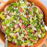 Sensational Summer Peach & Veggie Chopped Salad