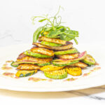 Tower of Grilled Halloumi & Zucchini