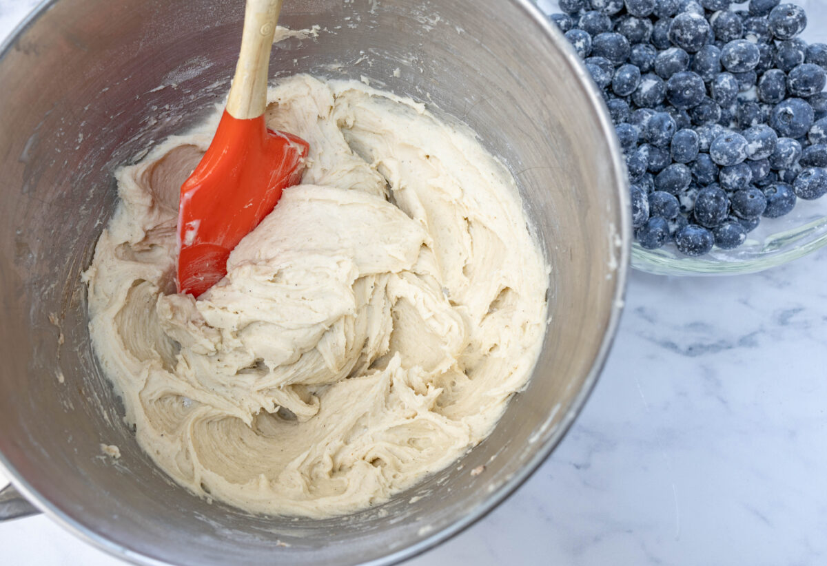 Blueberry Buckle Batter