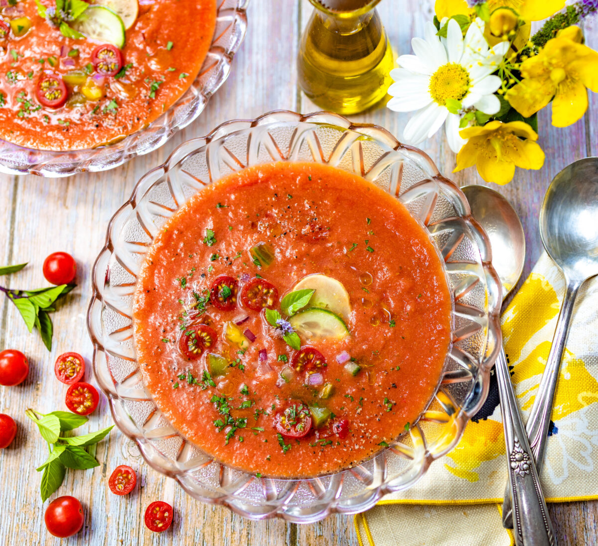Blender Heirloom Gazpacho
