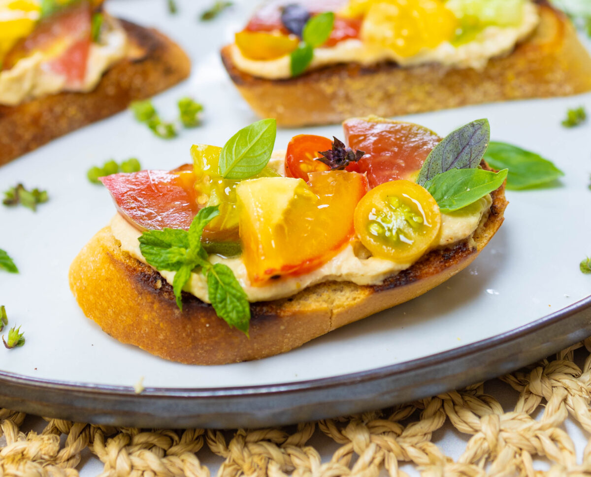 Three Summer Bruschetta Recipes for Entertaining and Beyond