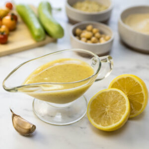 Karen's Simple Emulsified Lemon-Dijon Vinaigrette
