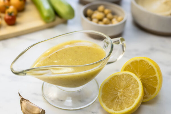 Karen's Simple Emulsified Lemon-Dijon Vinaigrette