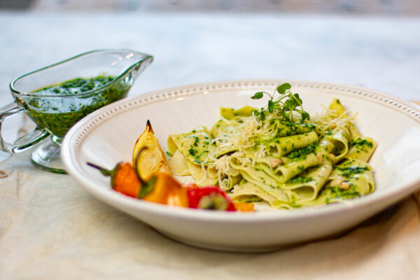 Karen's Winter Pesto ~ Arugula + Parsley