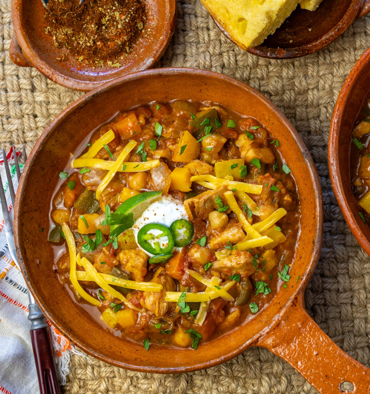Chicken & Winter Squash Chili Revamp