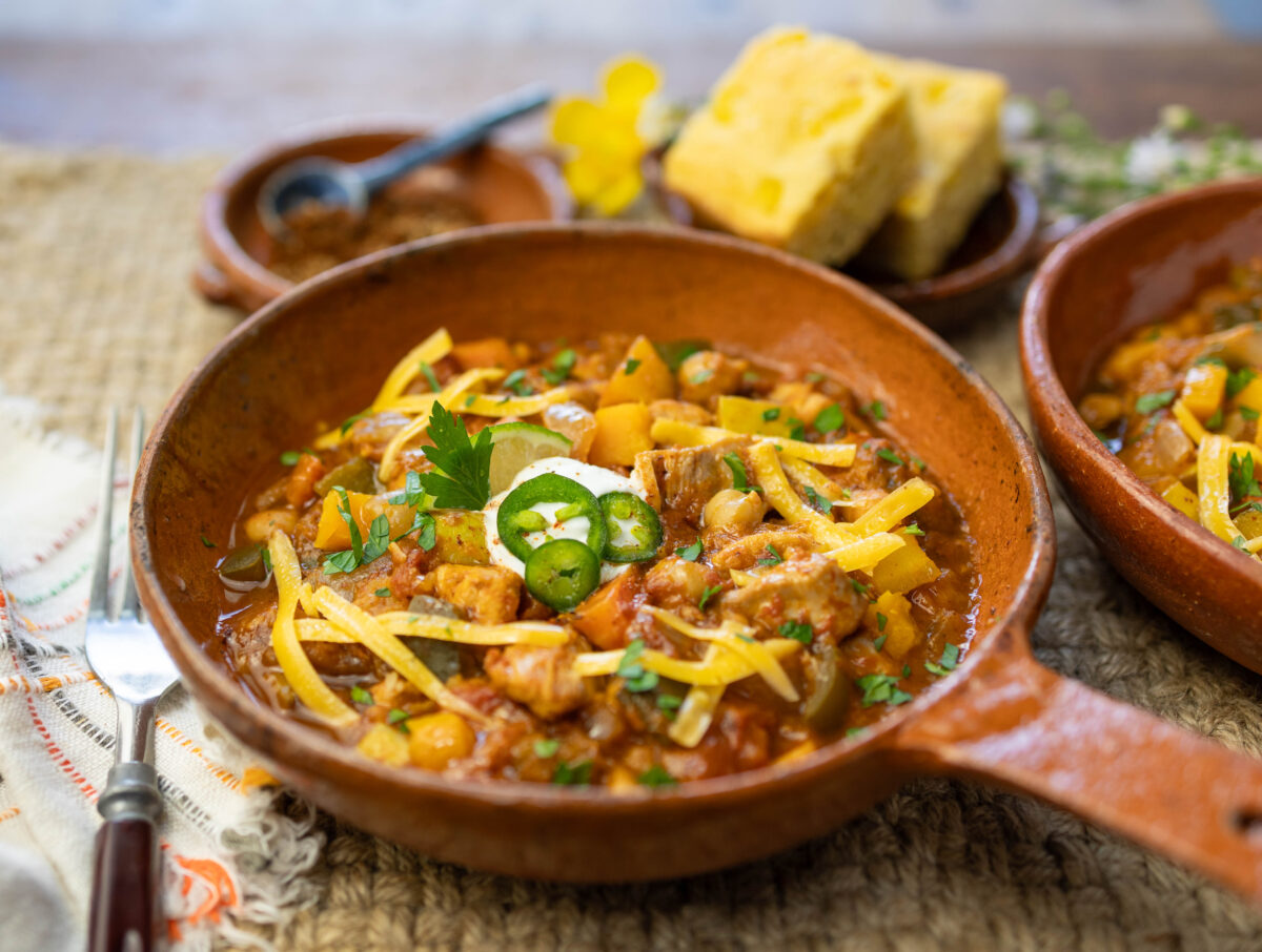 Chicken & Winter Squash Chili Revamp