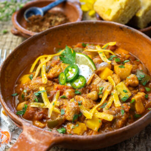 Chicken & Winter Squash Chili Revamp