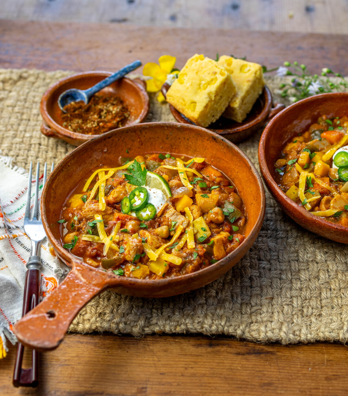Chicken & Winter Squash Chili Revamp