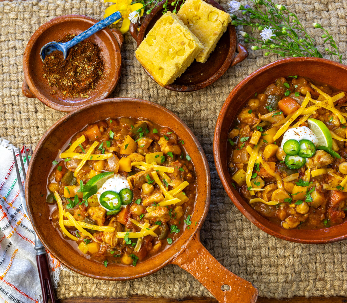 Chicken & Winter Squash Chili Revamp